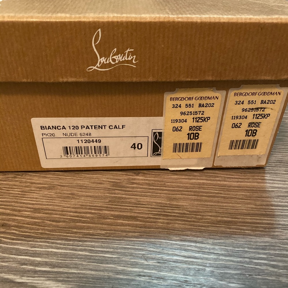 Christian Louboutin Bianca Heels Size 40 - Picture 5 of 5